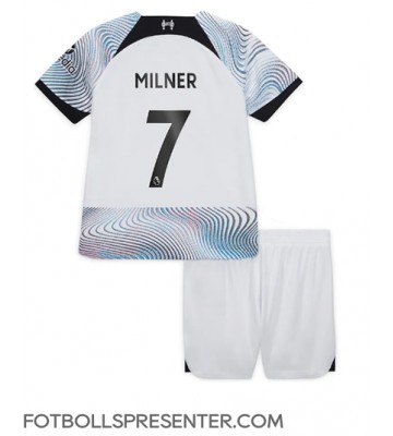 Liverpool James Milner #7 Bortatröja Barn 2022-23 Kortärmad (+ korta byxor)